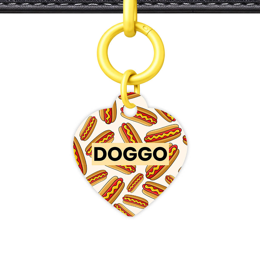 Hot Dog Classic Pet Id (Dog Tag & Cat Tag)