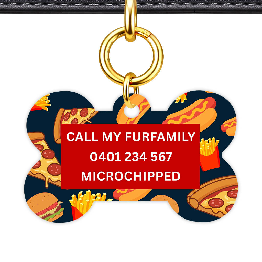 Fast Food Classic Pet Id (Dog Tag & Cat Tag)