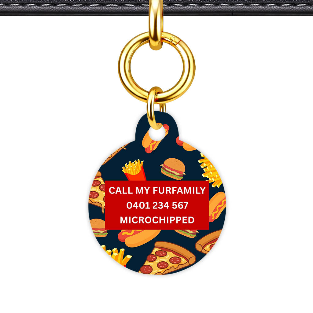Fast Food Classic Pet Id (Dog Tag & Cat Tag)