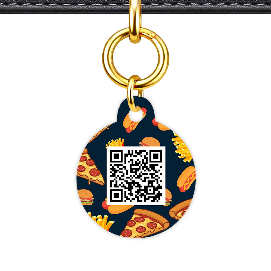 Fast Food QR Smart Pet Id Tag (Dog Tag & Cat Tag)