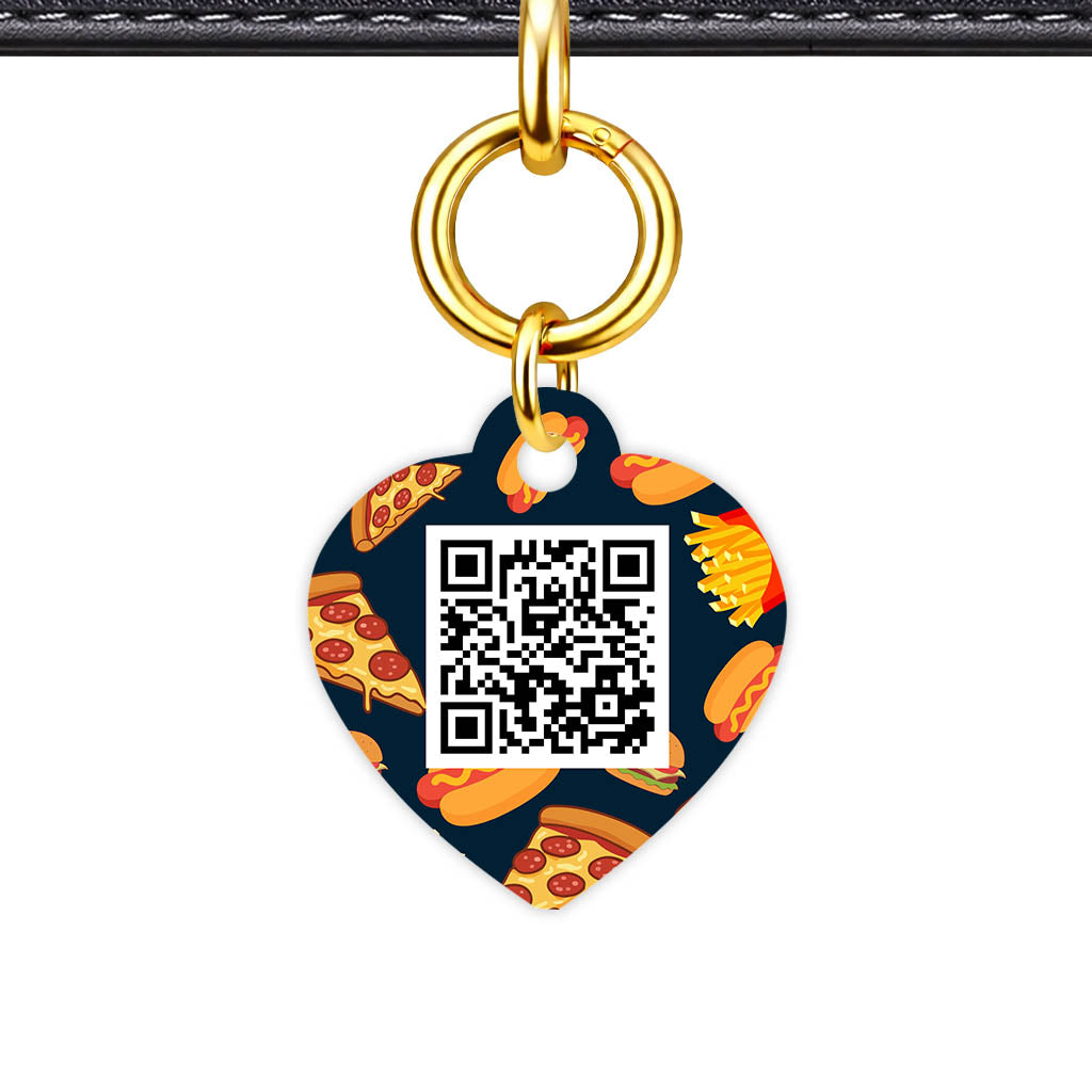 Fast Food QR Smart Pet Id Tag (Dog Tag & Cat Tag)