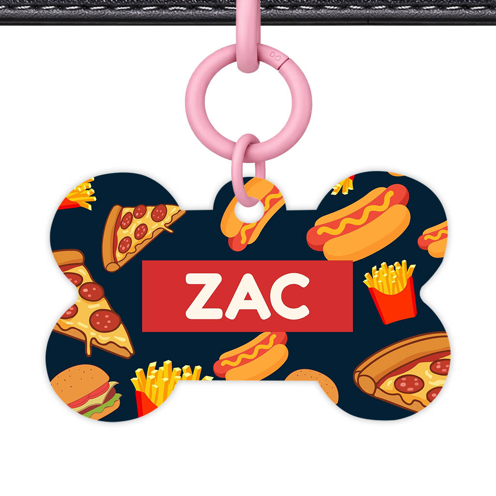Fast Food QR Smart Pet Id Tag (Dog Tag & Cat Tag)