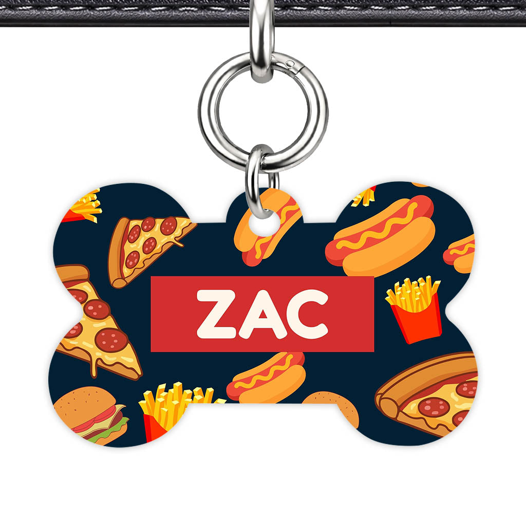 Fast Food QR Smart Pet Id Tag (Dog Tag & Cat Tag)