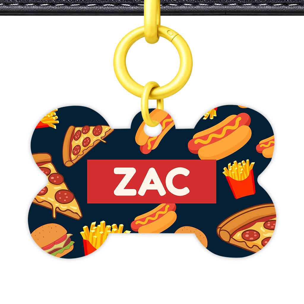 Fast Food QR Smart Pet Id Tag (Dog Tag & Cat Tag)