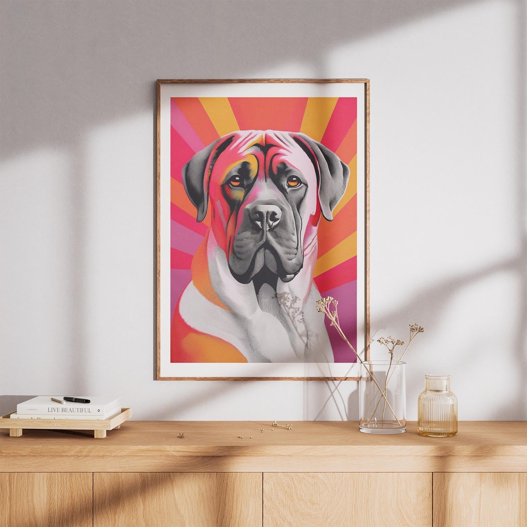 Mastiff Modern Pop Dog Series image 8