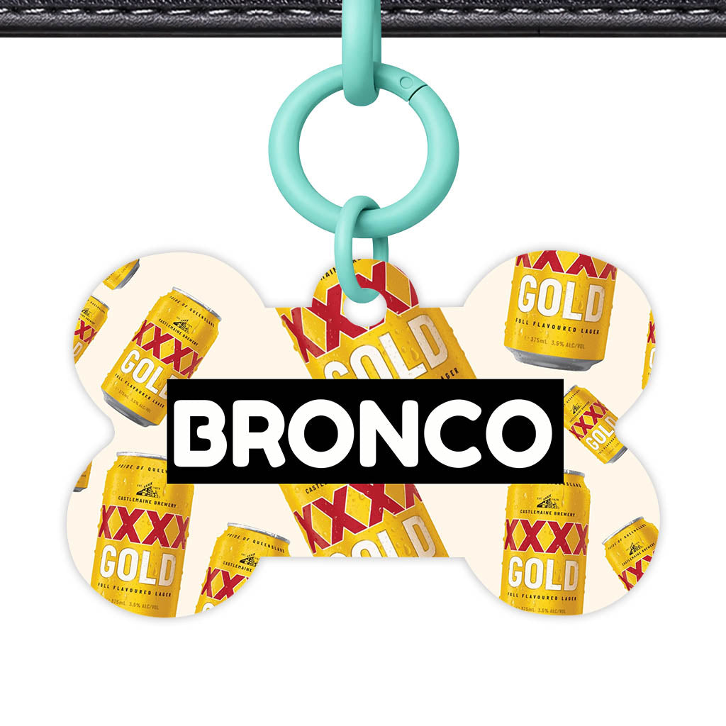 Beer Icons QR Smart Pet Id Tag (Dog Tag & Cat Tag)