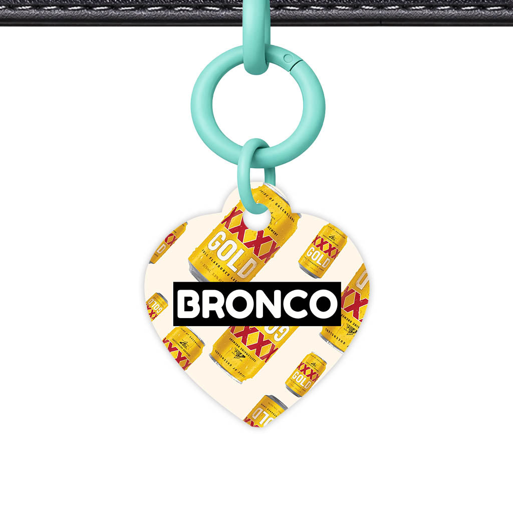 Beer Icons QR Smart Pet Id Tag (Dog Tag & Cat Tag)