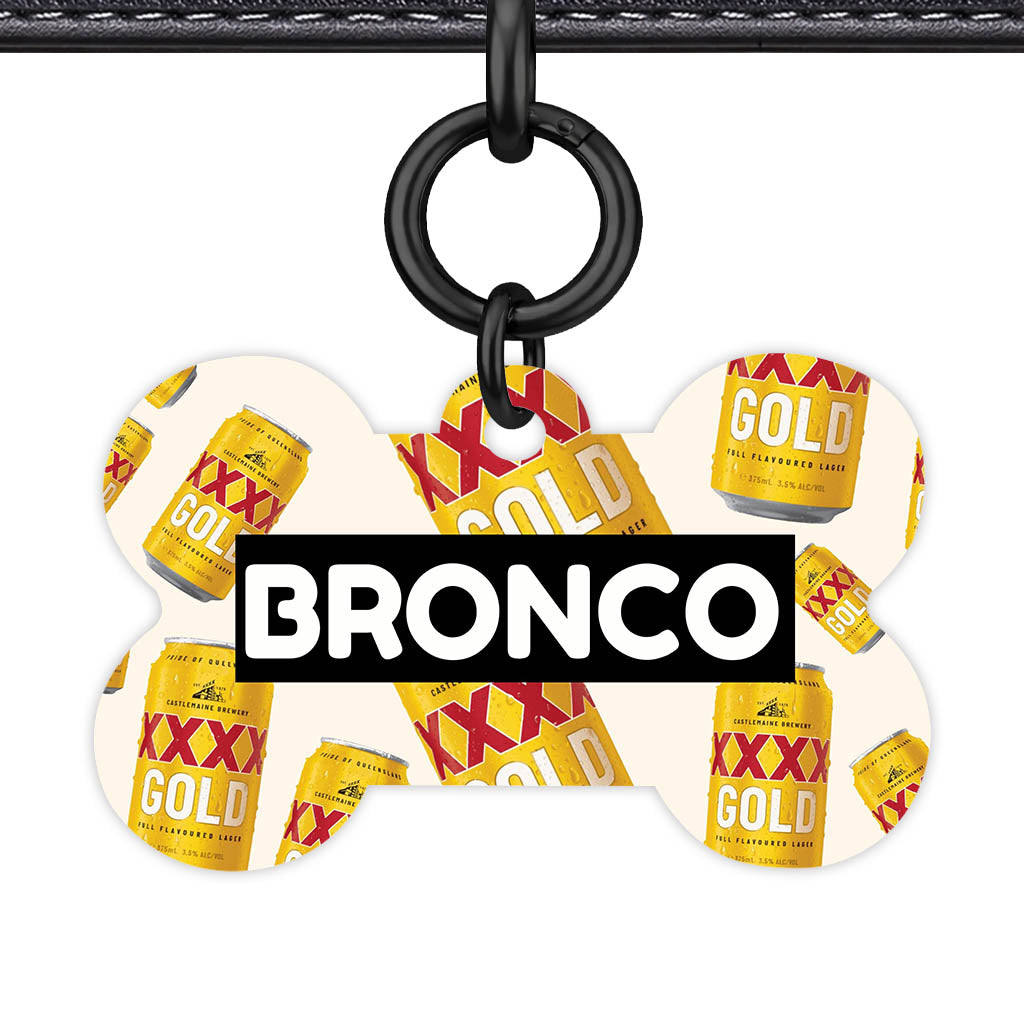 Beer Icons QR Smart Pet Id Tag (Dog Tag & Cat Tag)