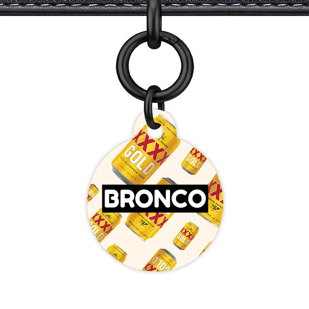 Beer Icons QR Smart Pet Id Tag (Dog Tag & Cat Tag)