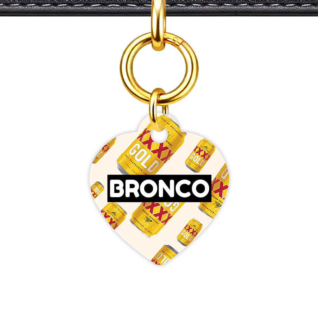 Beer Icons QR Smart Pet Id Tag (Dog Tag & Cat Tag)