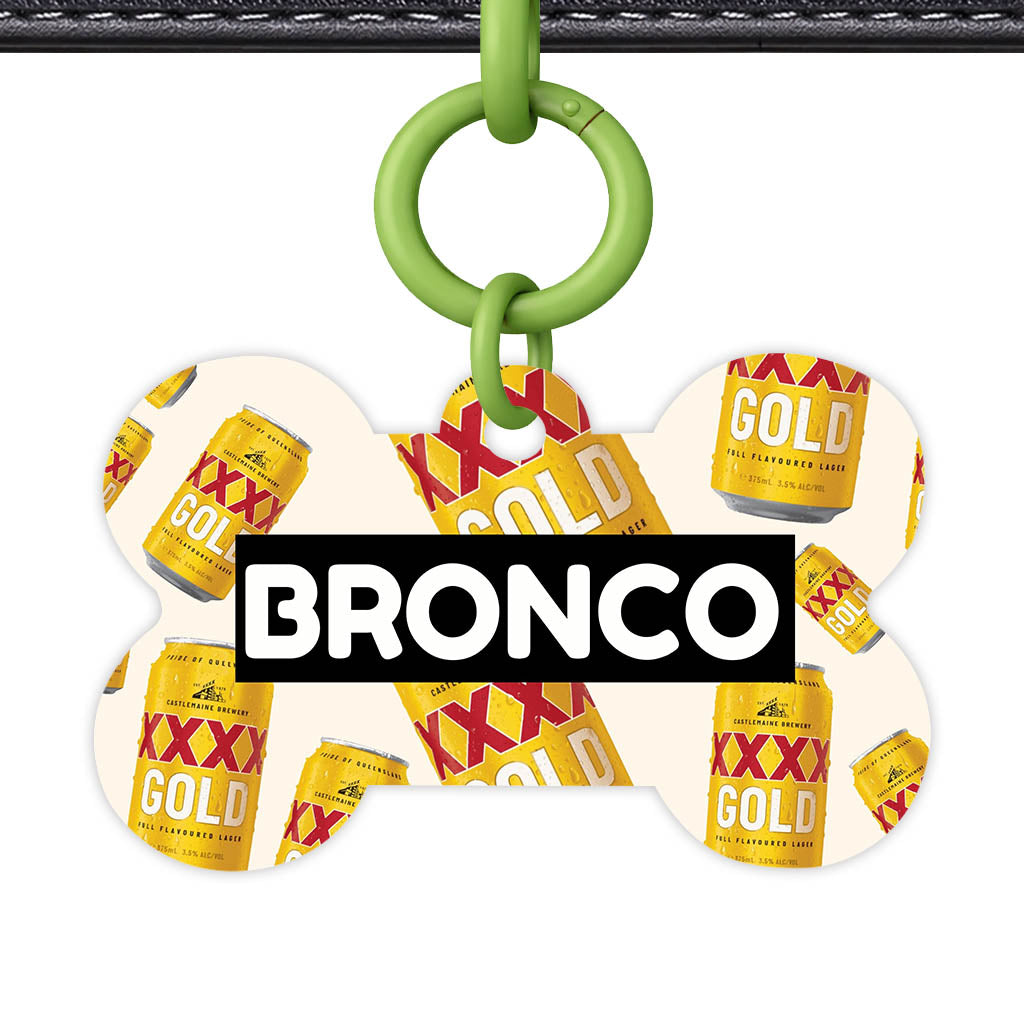 Beer Icons QR Smart Pet Id Tag (Dog Tag & Cat Tag)