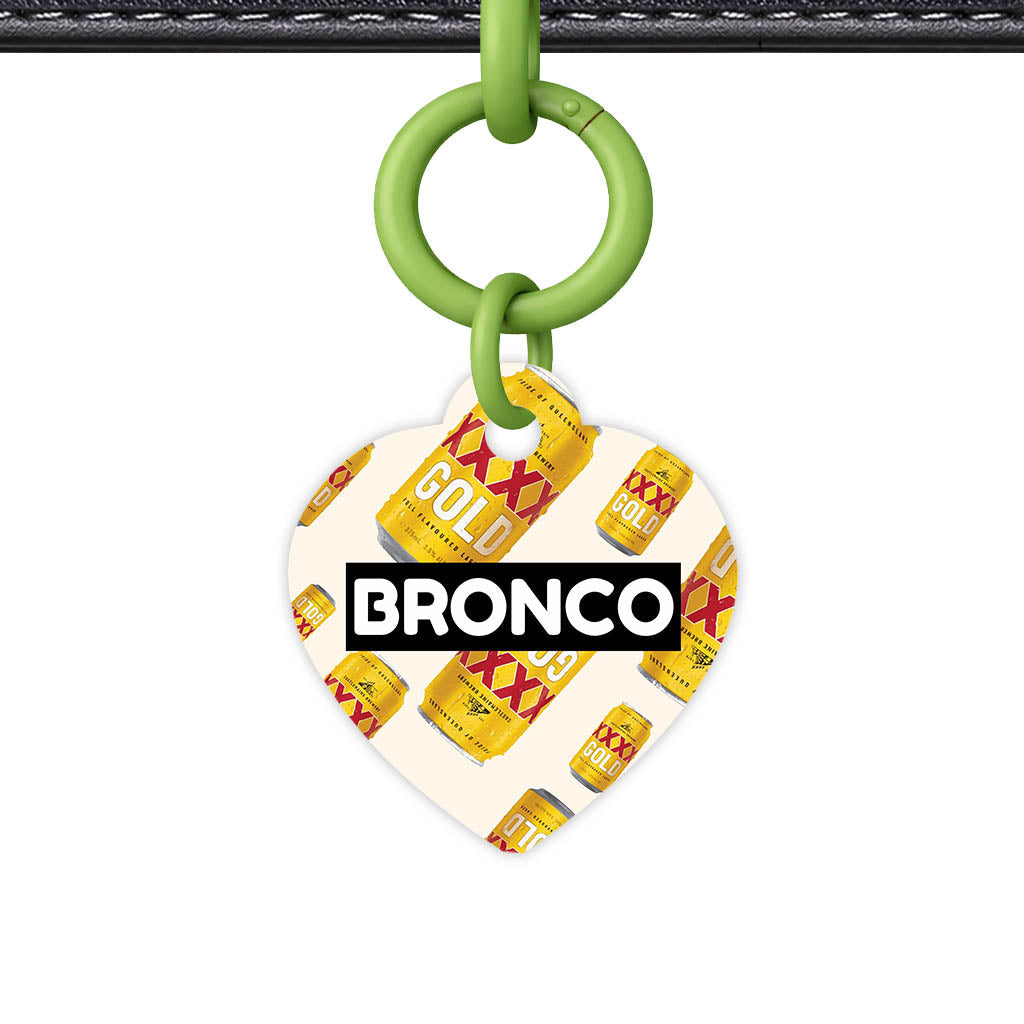 Beer Icons QR Smart Pet Id Tag (Dog Tag & Cat Tag)