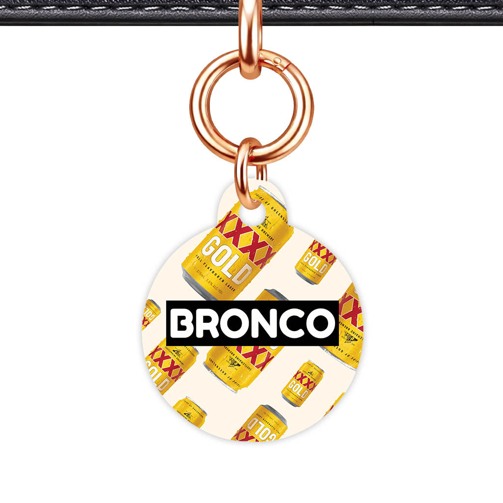 Beer Icons QR Smart Pet Id Tag (Dog Tag & Cat Tag)