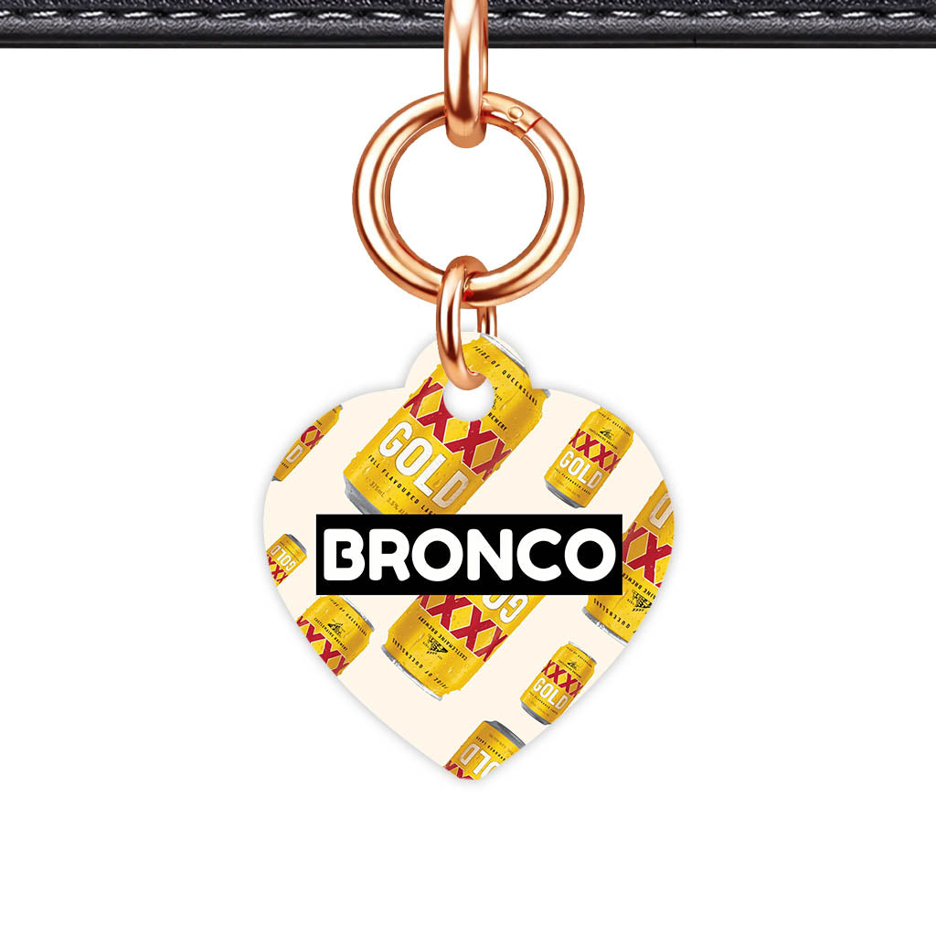 Beer Icons QR Smart Pet Id Tag (Dog Tag & Cat Tag)