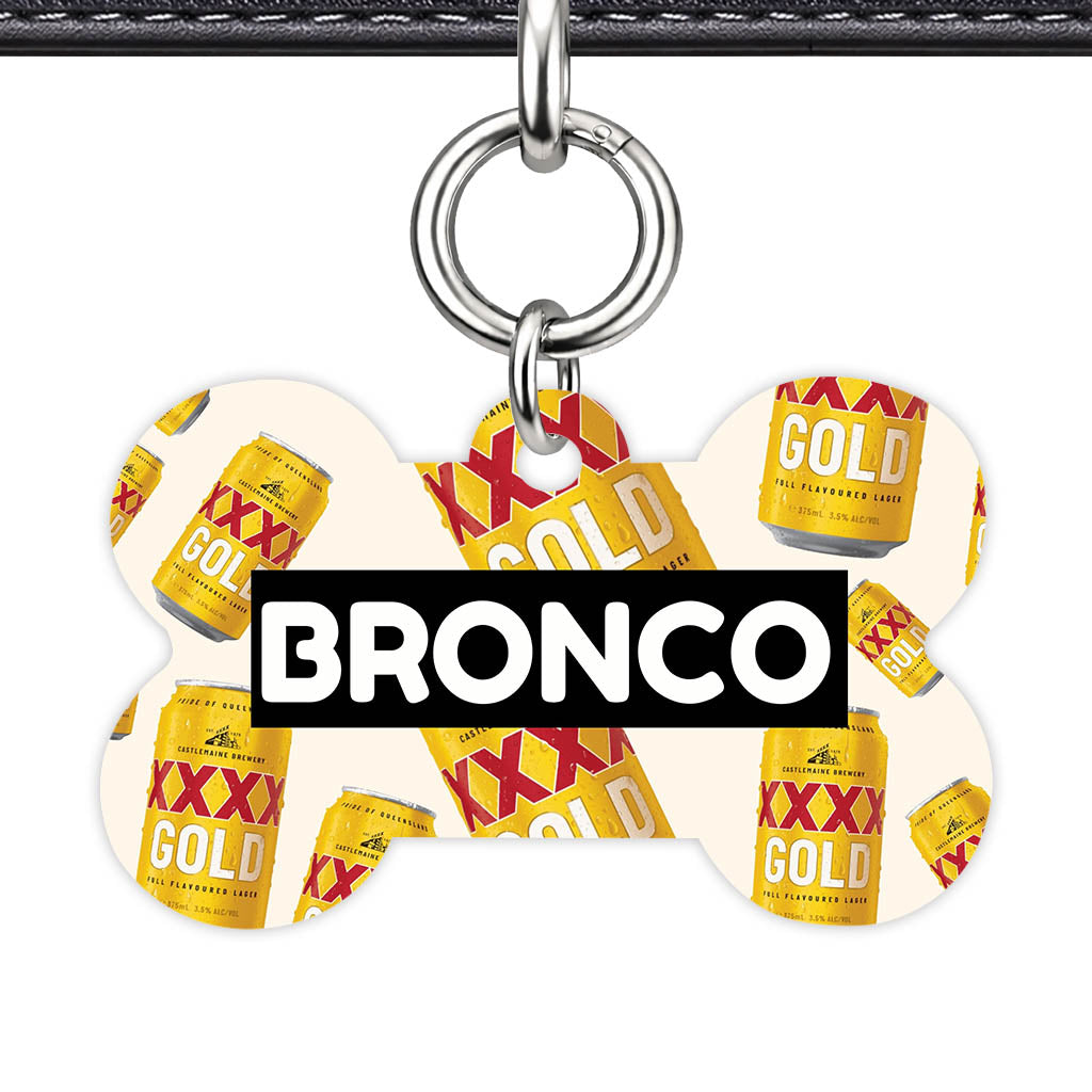 Beer Icons QR Smart Pet Id Tag (Dog Tag & Cat Tag)