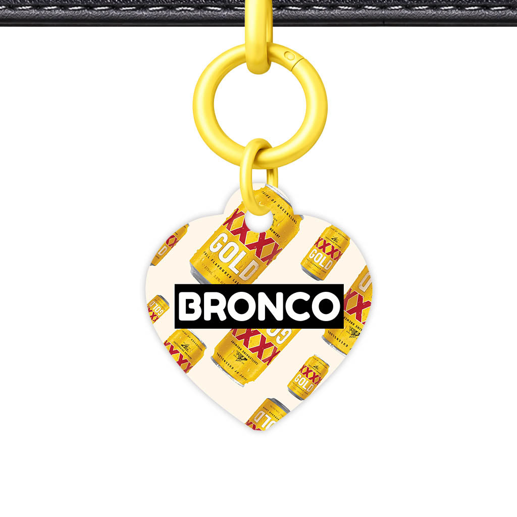 Beer Icons QR Smart Pet Id Tag (Dog Tag & Cat Tag)