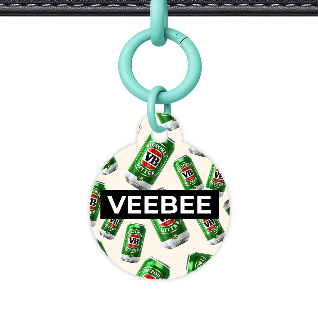 Vintage Beer QR Smart Pet Id Tag (Dog Tag & Cat Tag)