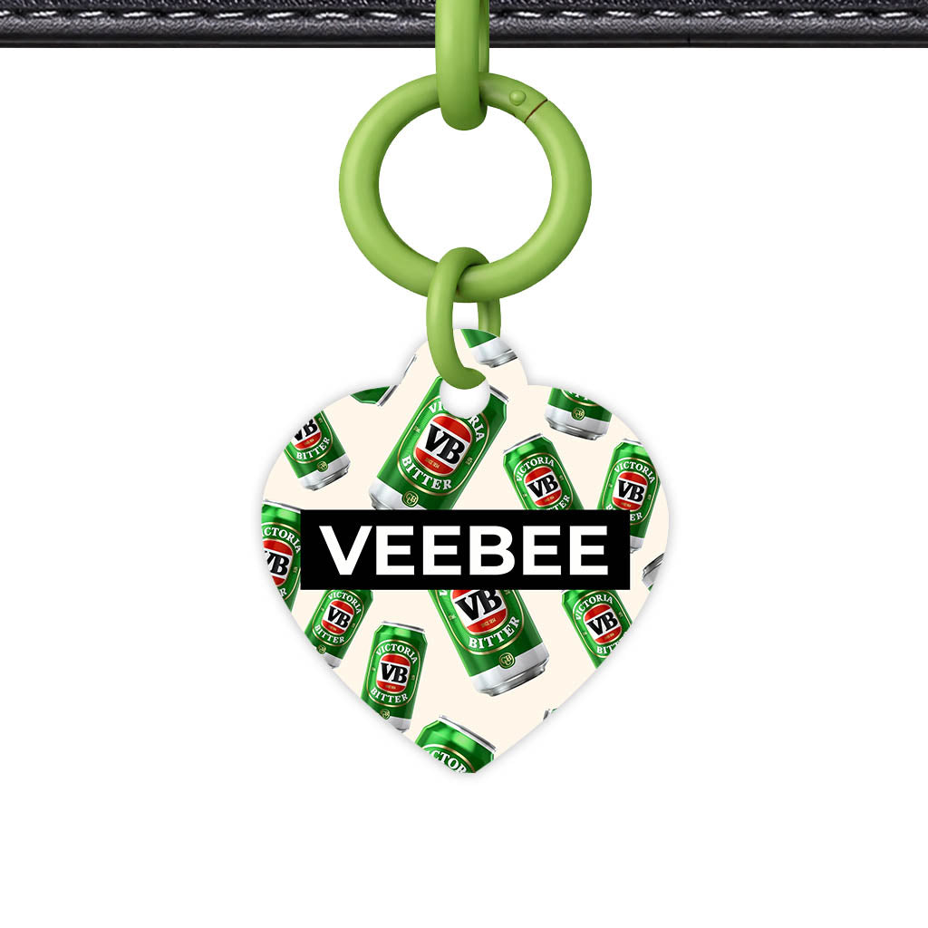 Vintage Beer QR Smart Pet Id Tag (Dog Tag & Cat Tag)