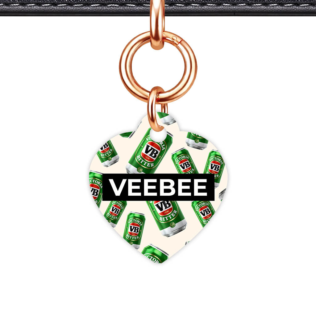 Vintage Beer QR Smart Pet Id Tag (Dog Tag & Cat Tag)