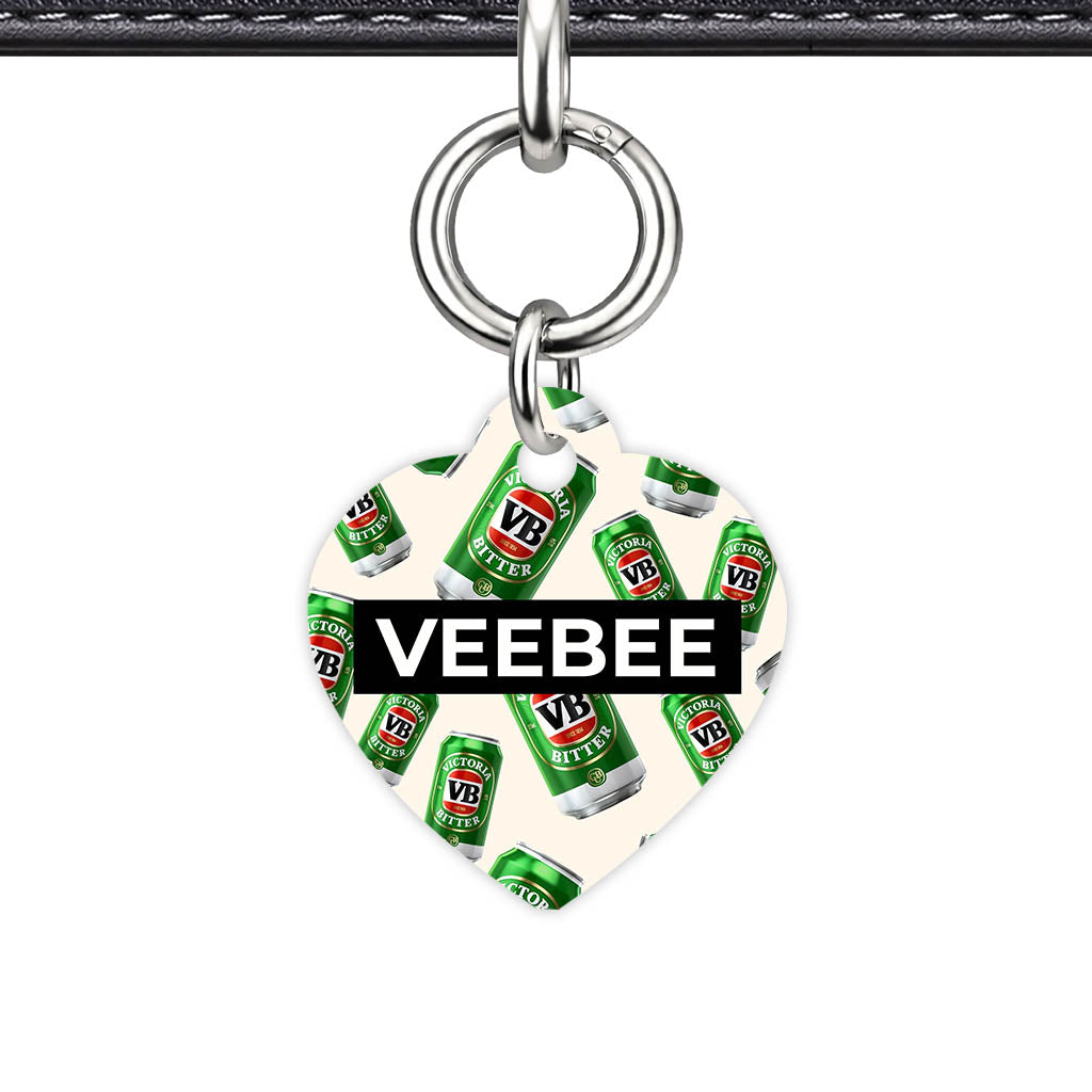 Vintage Beer Classic Pet Id - detail view