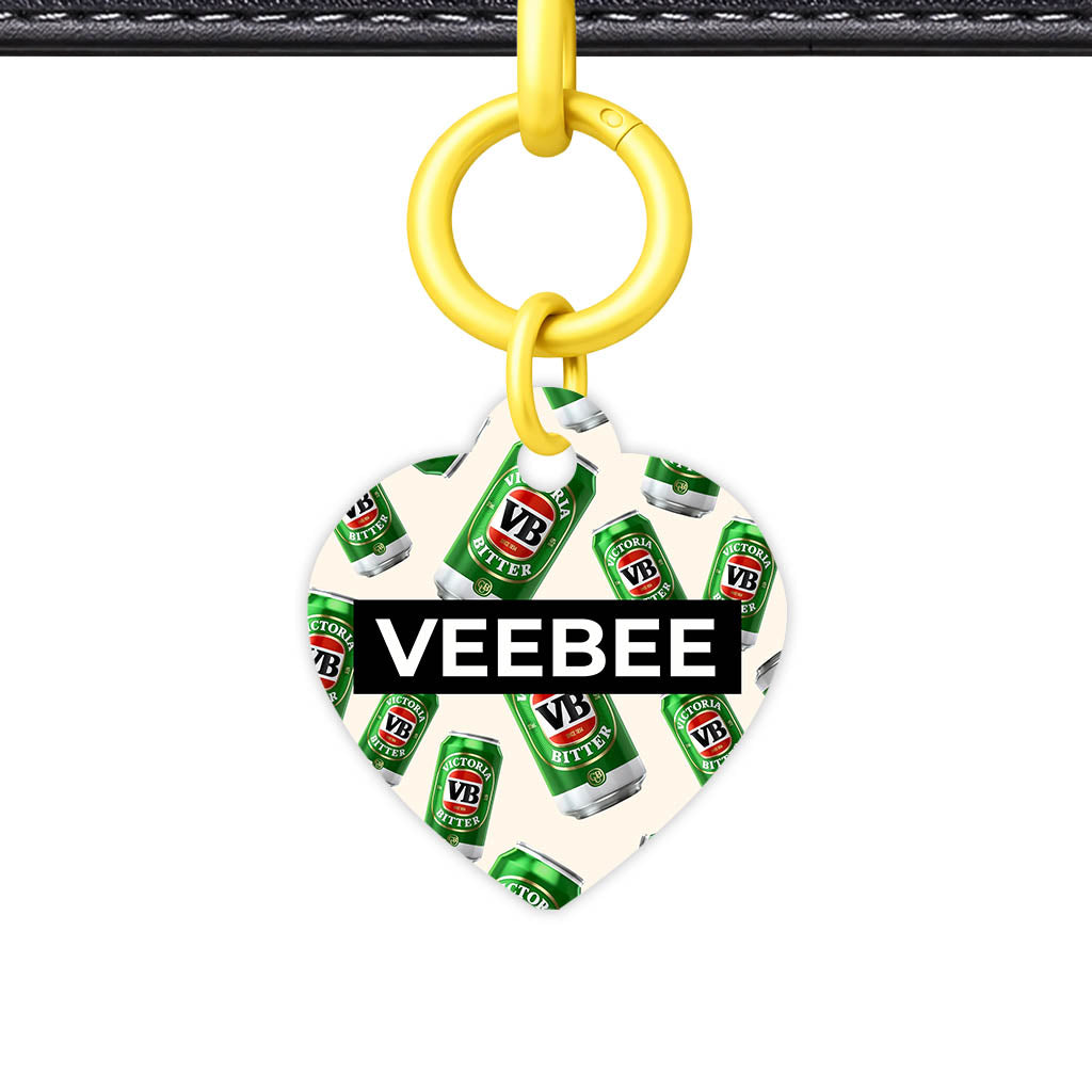 Vintage Beer QR Smart Pet Id Tag (Dog Tag & Cat Tag)