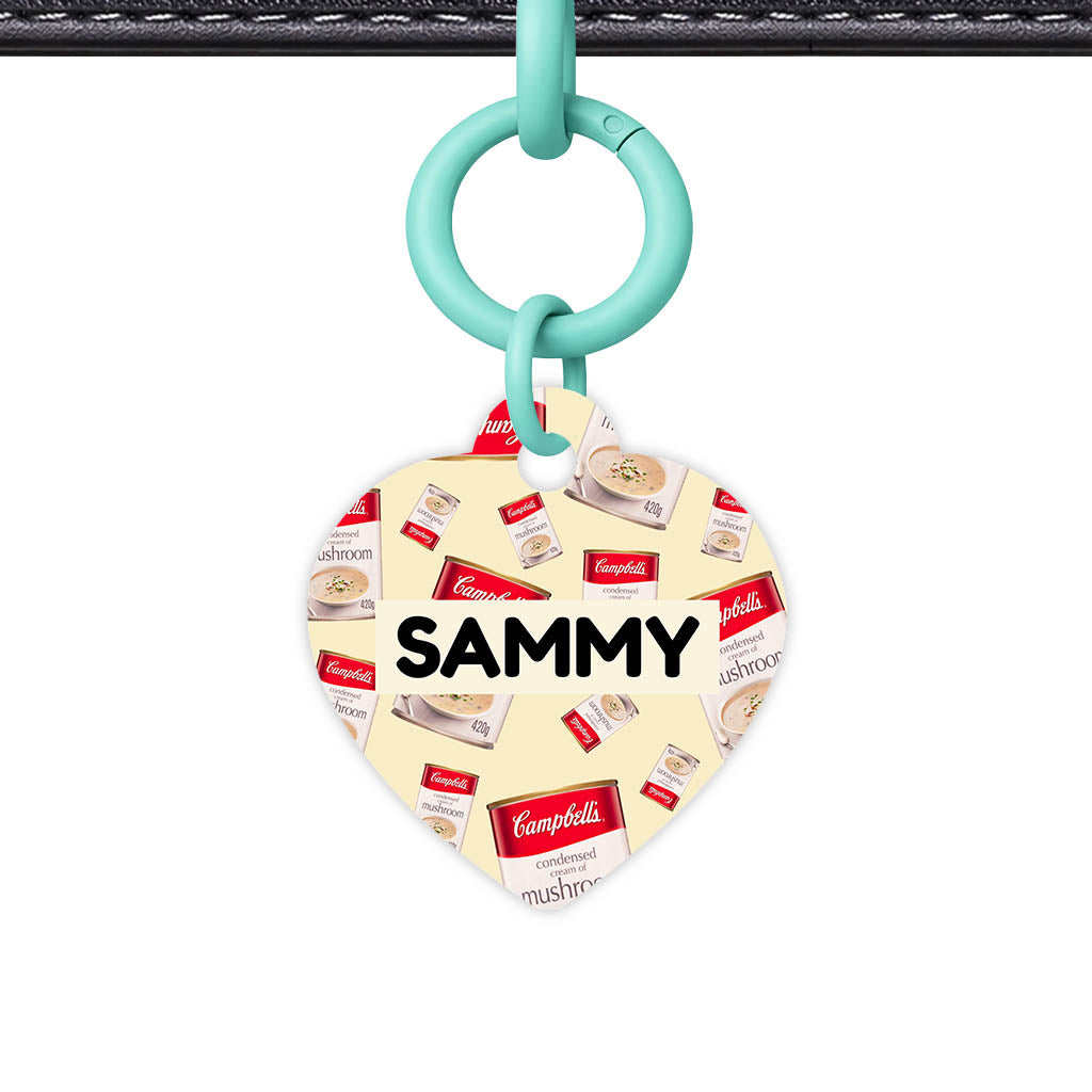 Canned Mushroom Soup Classic Pet Id (Dog Tag & Cat Tag)
