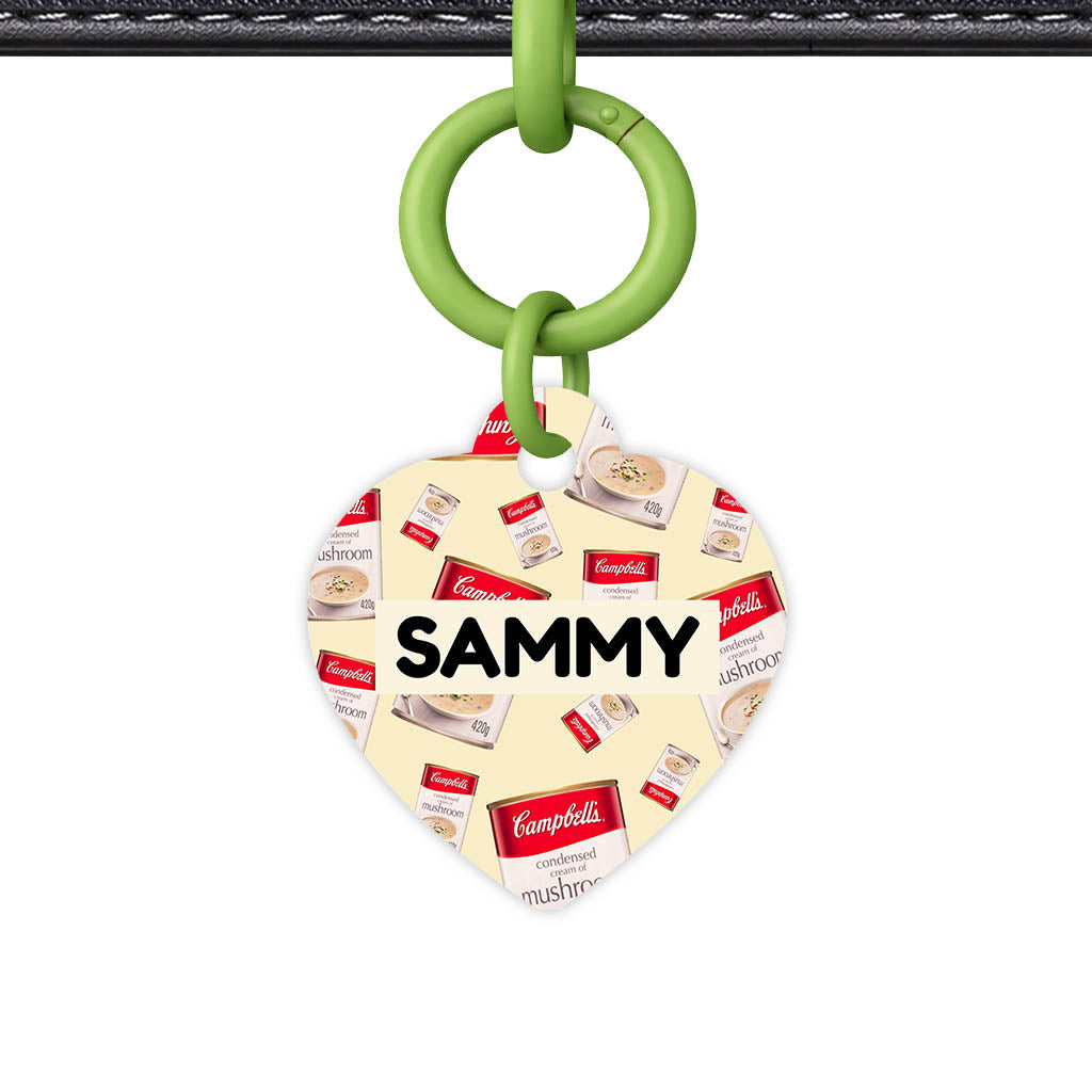 Canned Mushroom Soup Classic Pet Id (Dog Tag & Cat Tag)