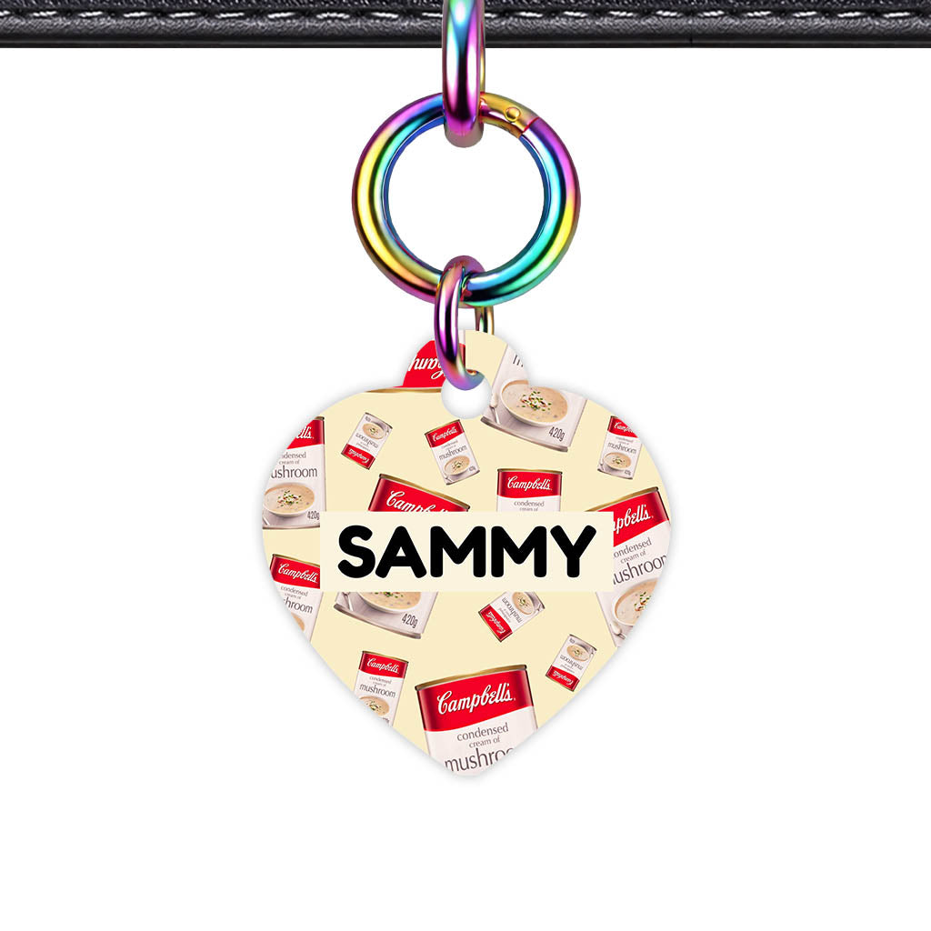 Canned Mushroom Soup Classic Pet Id (Dog Tag & Cat Tag)