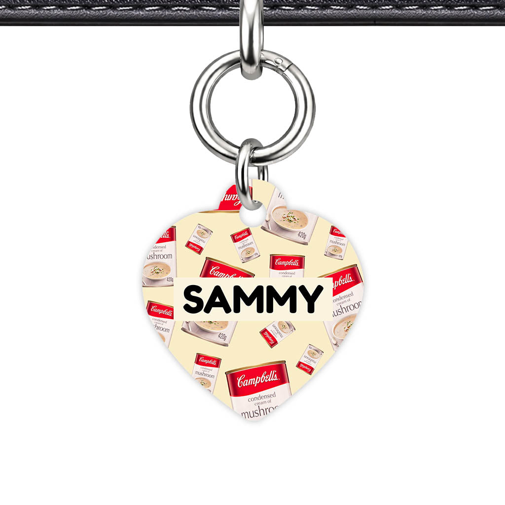 Canned Mushroom Soup Classic Pet Id (Dog Tag & Cat Tag)