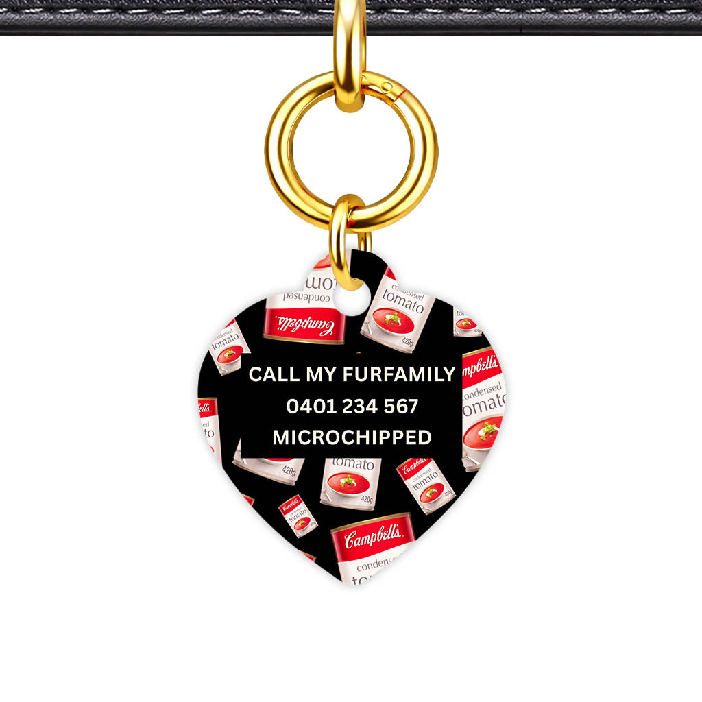 Canned Tomato Soup Classic Pet Id (Dog Tag & Cat Tag)