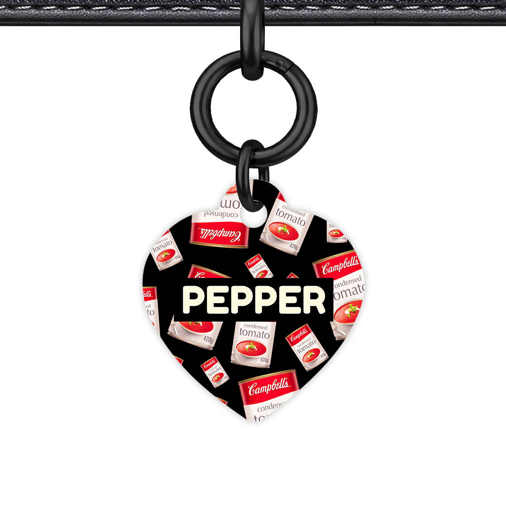 Canned Tomato Soup QR Smart Pet Id Tag (Dog Tag & Cat Tag)