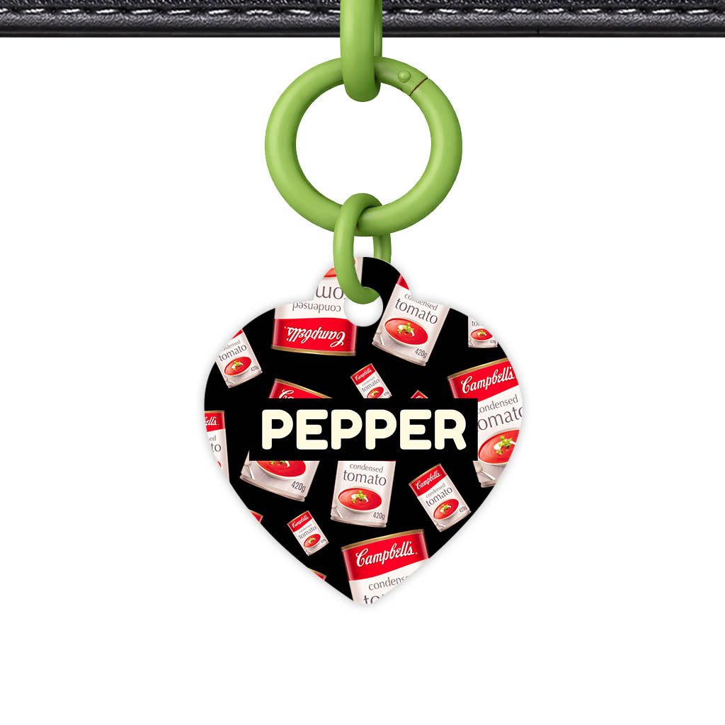 Canned Tomato Soup QR Smart Pet Id Tag (Dog Tag & Cat Tag)