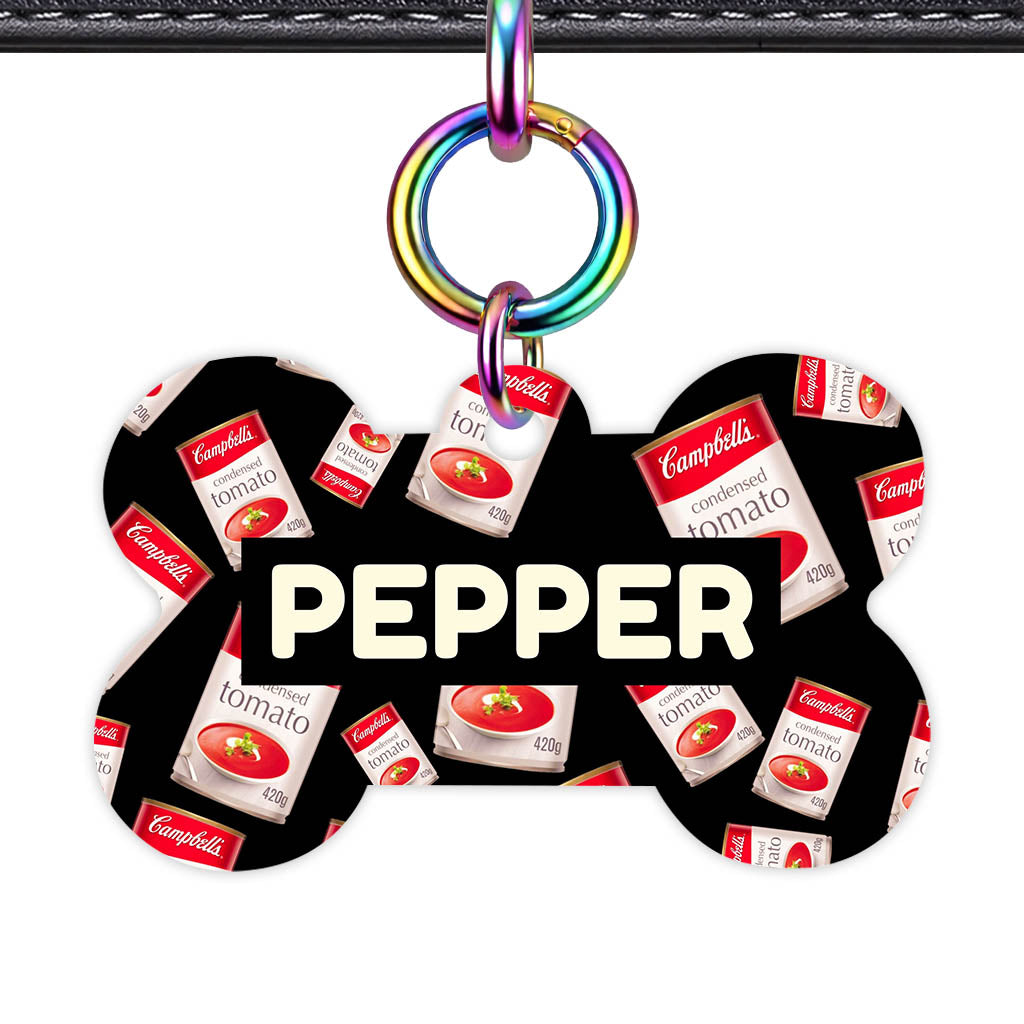 Canned Tomato Soup Classic Pet Id (Dog Tag & Cat Tag)