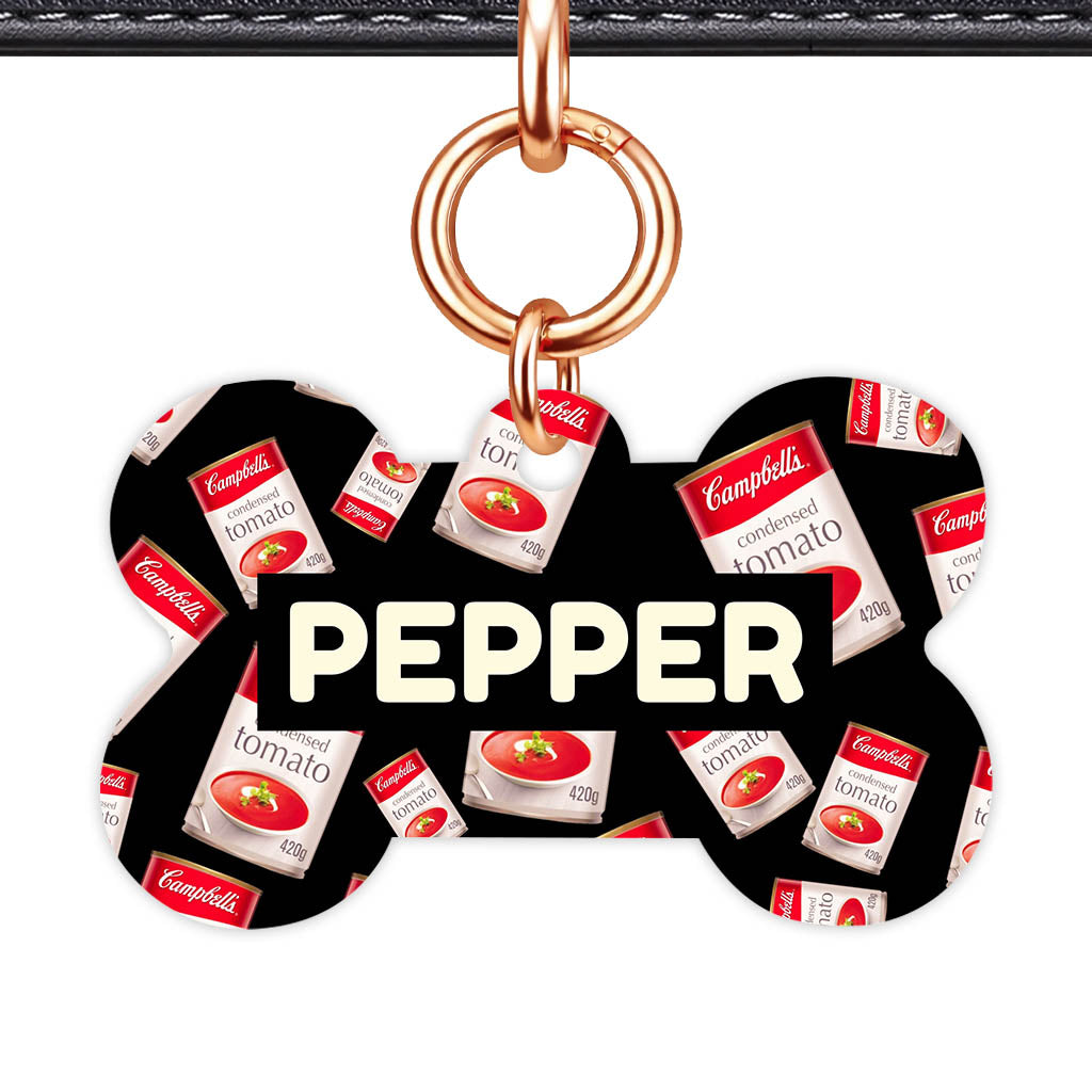 Canned Tomato Soup Classic Pet Id (Dog Tag & Cat Tag)