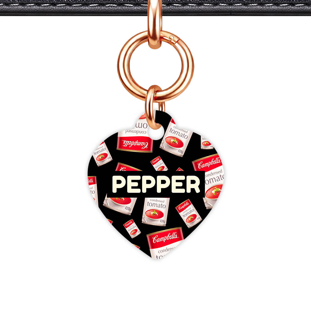 Canned Tomato Soup QR Smart Pet Id Tag (Dog Tag & Cat Tag)
