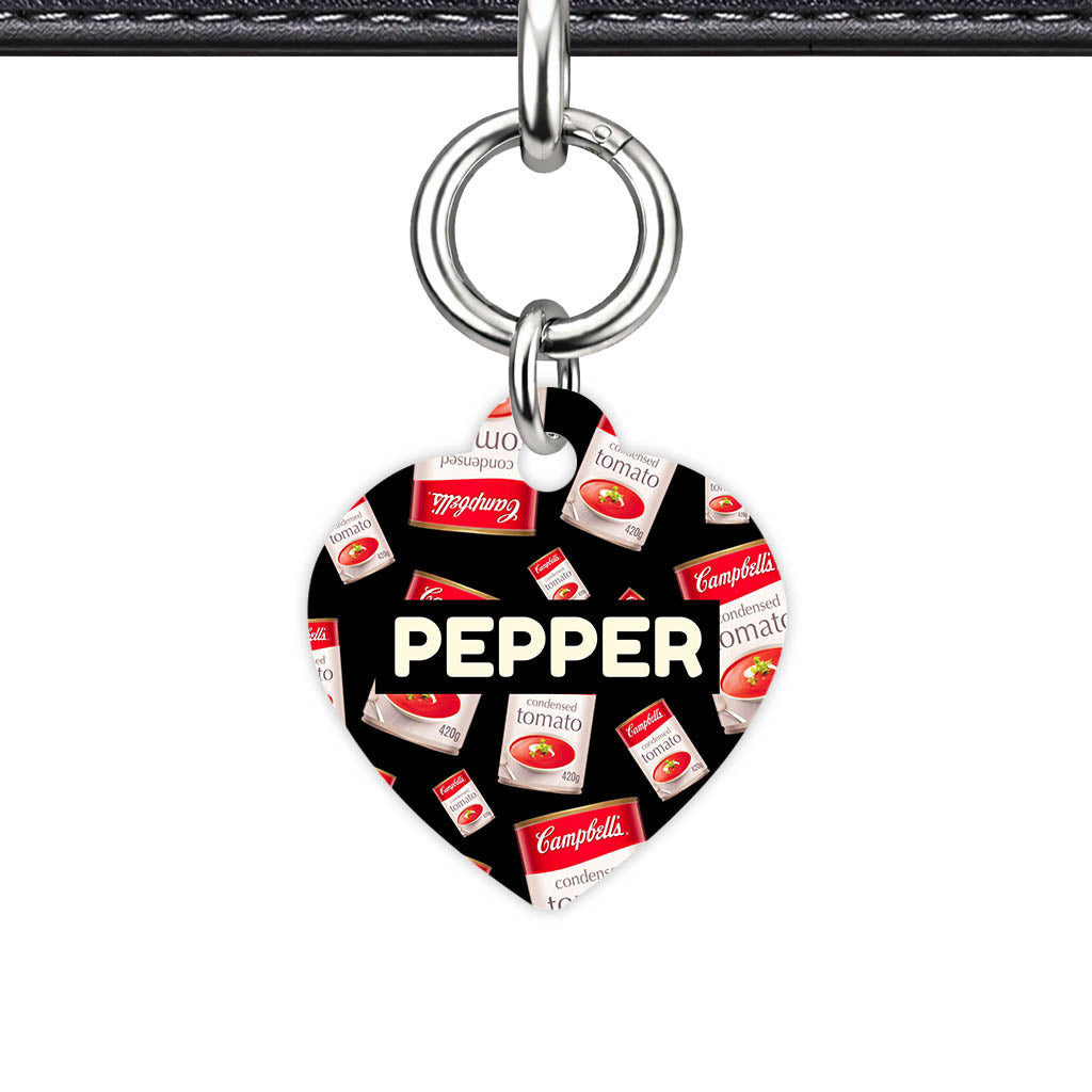 Canned Tomato Soup QR Smart Pet Id Tag (Dog Tag & Cat Tag)