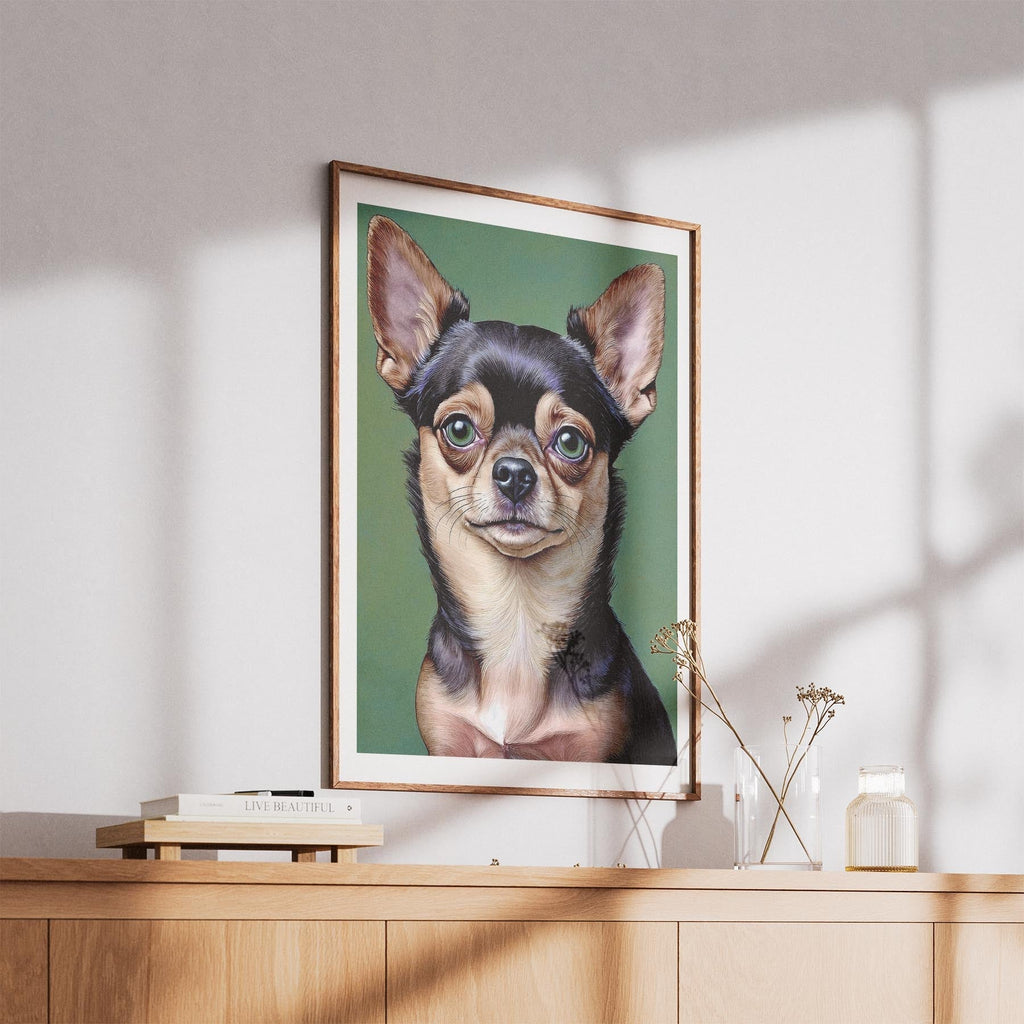 Chihuahua Green Painted Series image 5