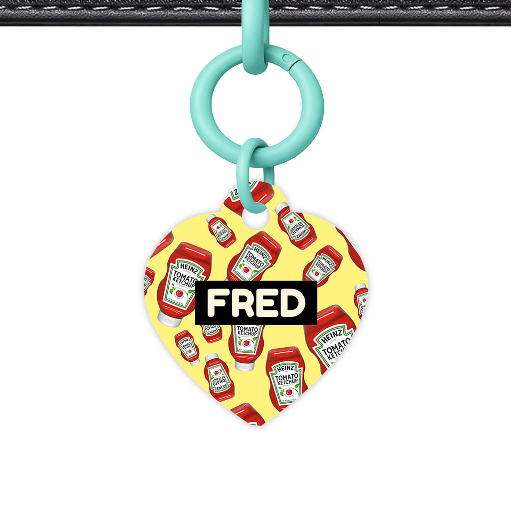 Ketchup Fun Classic Pet Id (Dog Tag & Cat Tag)