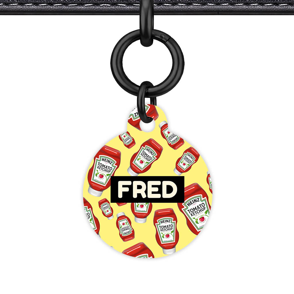 Ketchup Fun Classic Pet Id (Dog Tag & Cat Tag)