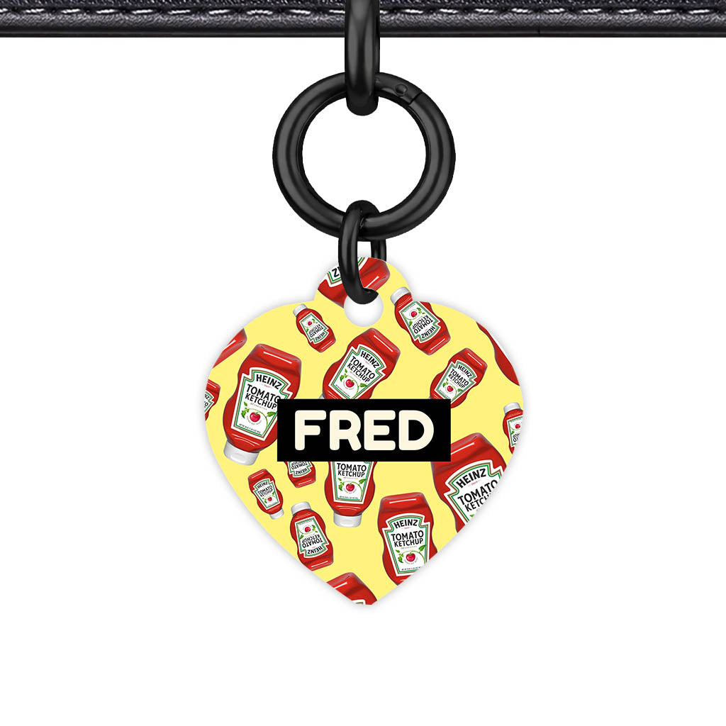 Ketchup Fun Classic Pet Id (Dog Tag & Cat Tag)
