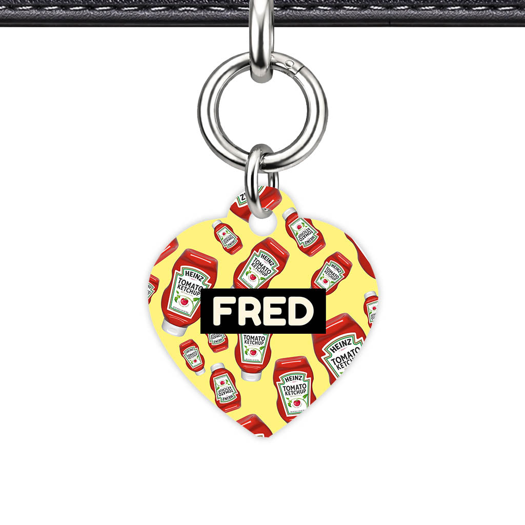 Ketchup Fun Classic Pet Id (Dog Tag & Cat Tag)