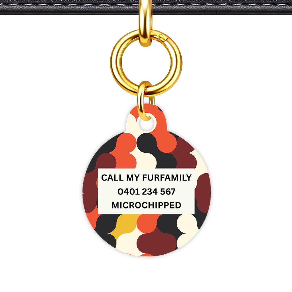 Retro Shapes Classic Pet Id (Dog Tag & Cat Tag) - view 30 | Dogsy & Co