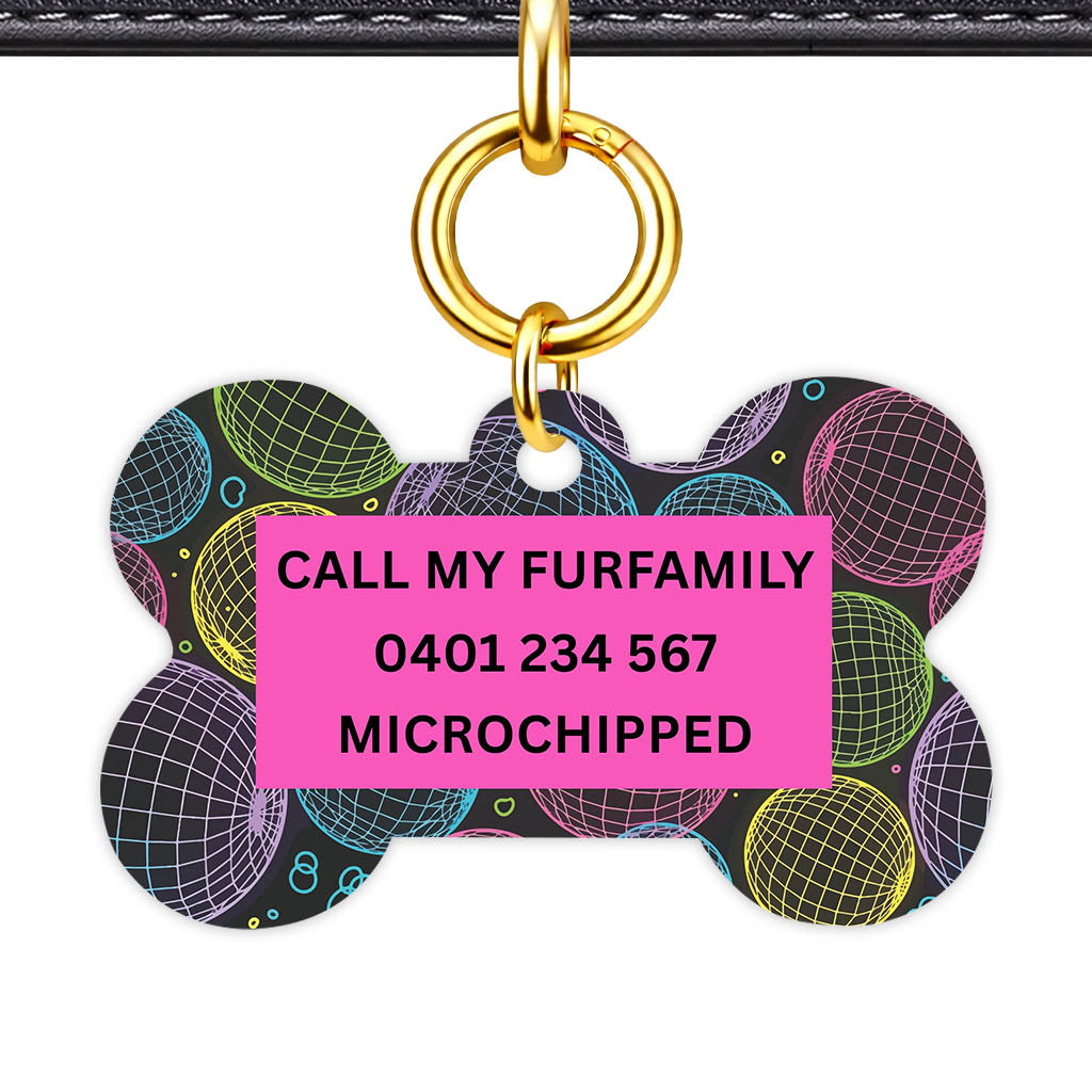 Geo Lines Classic Pet Id (Dog Tag & Cat Tag)