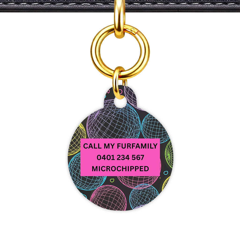 Geo Lines Classic Pet Id (Dog Tag & Cat Tag)
