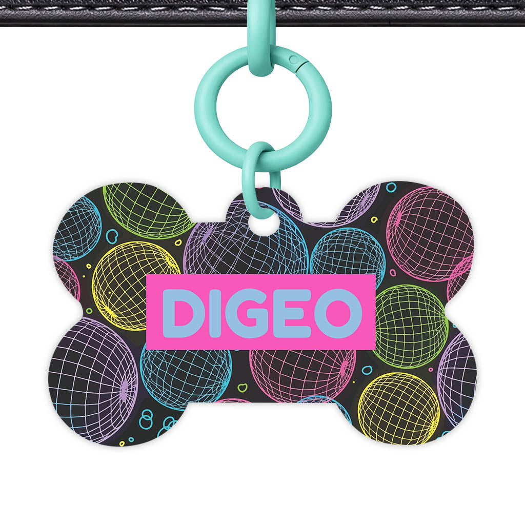 Geo Lines Classic Pet Id (Dog Tag & Cat Tag)