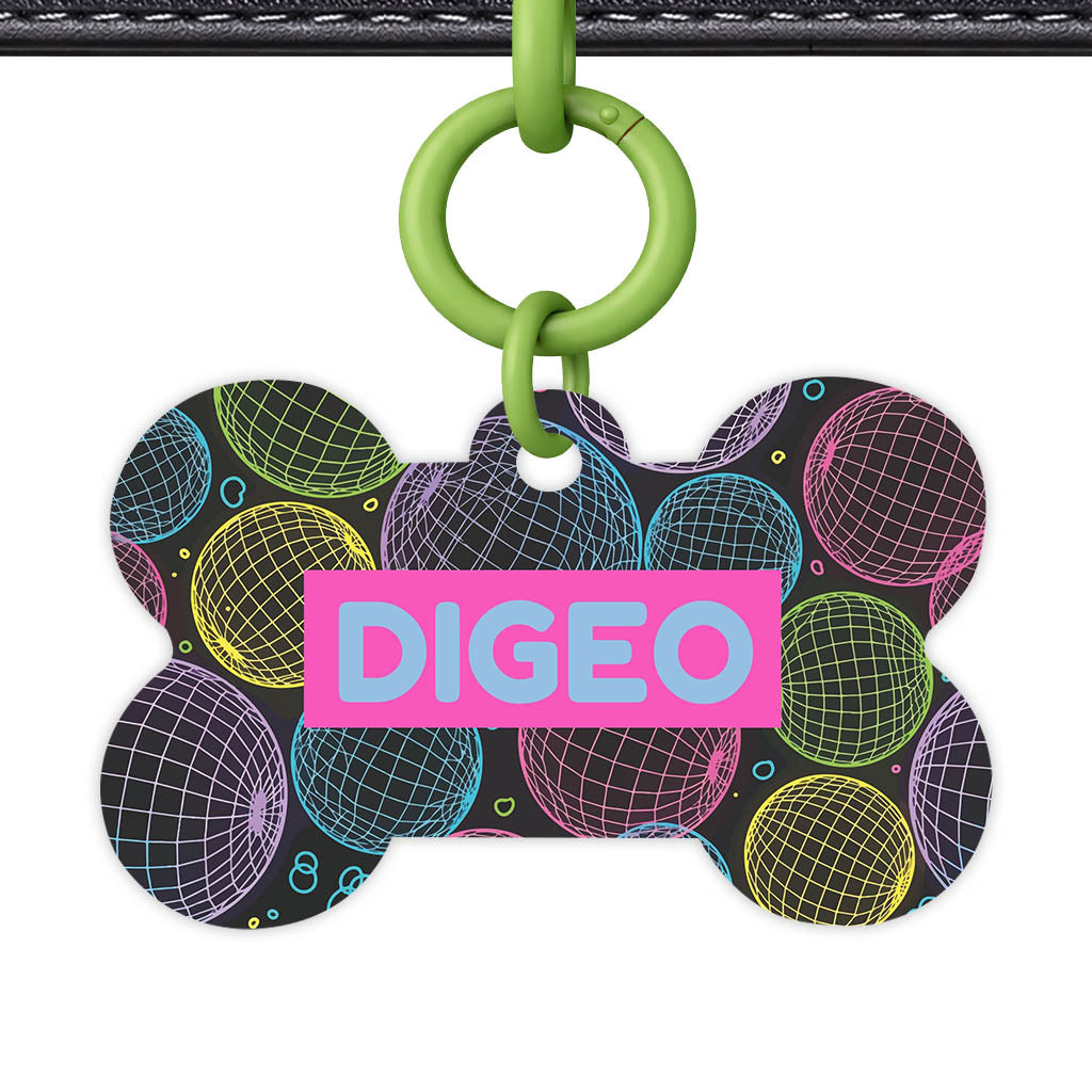 Geo Lines Classic Pet Id (Dog Tag & Cat Tag)