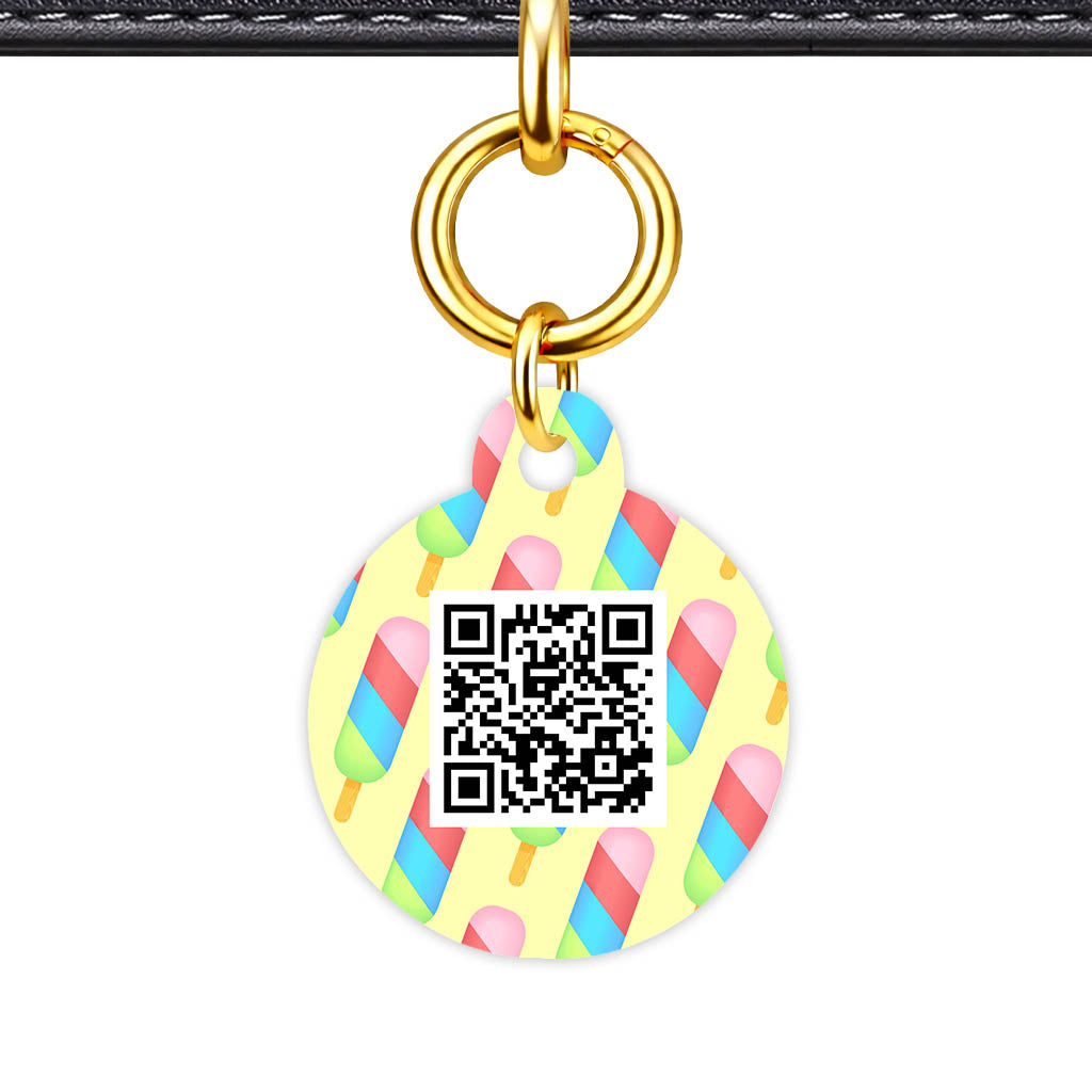 Popsicles QR Smart Pet Id Tag (Dog Tag & Cat Tag)