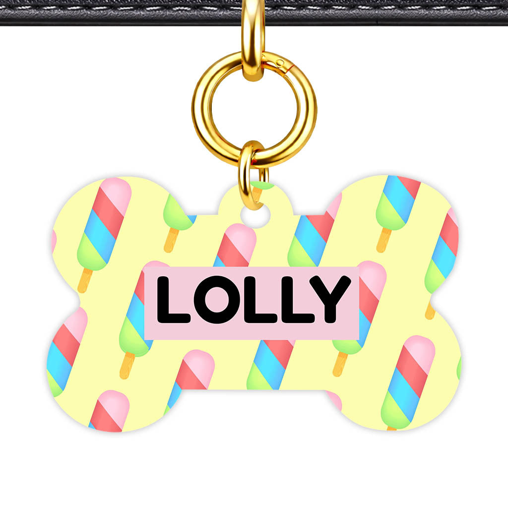 Popsicles QR Smart Pet Id Tag (Dog Tag & Cat Tag)