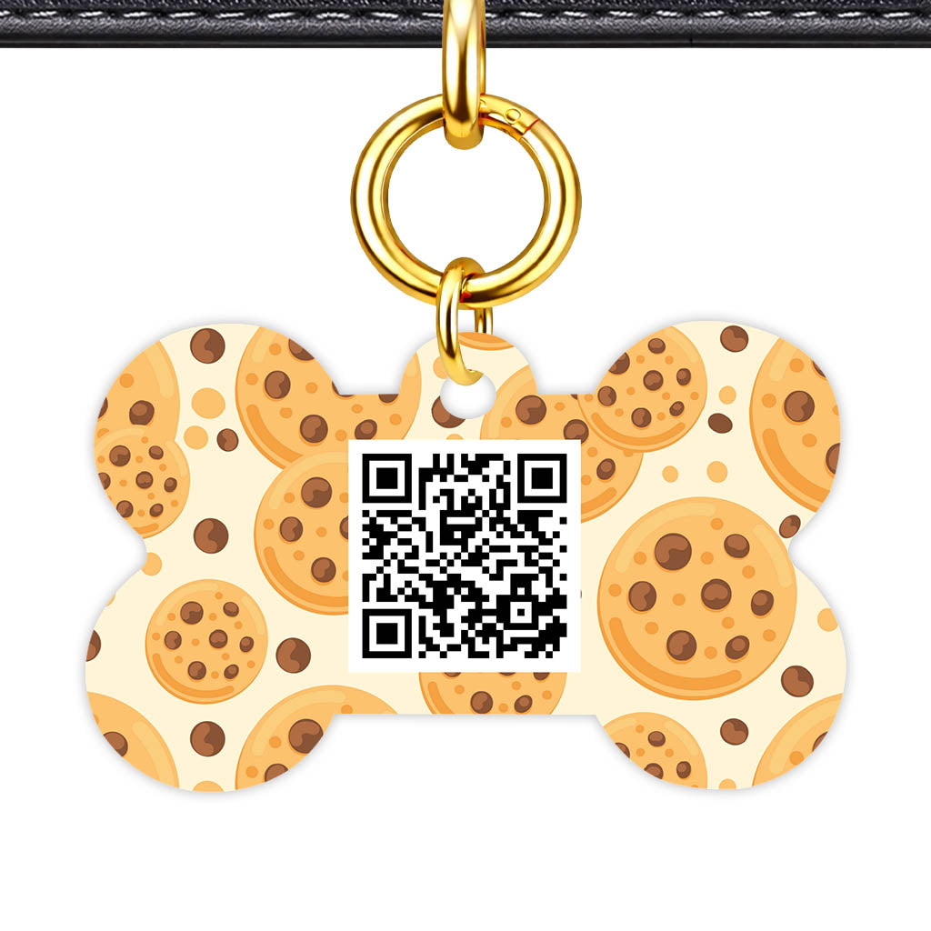 Cookies QR Smart Pet Id Tag (Dog Tag & Cat Tag)