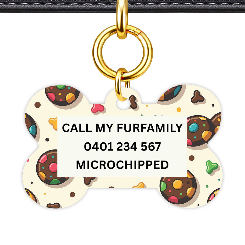 Colourful Cookies Classic Pet Id (Dog Tag & Cat Tag)